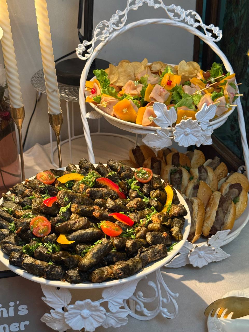 Mini’s Corner event serving display