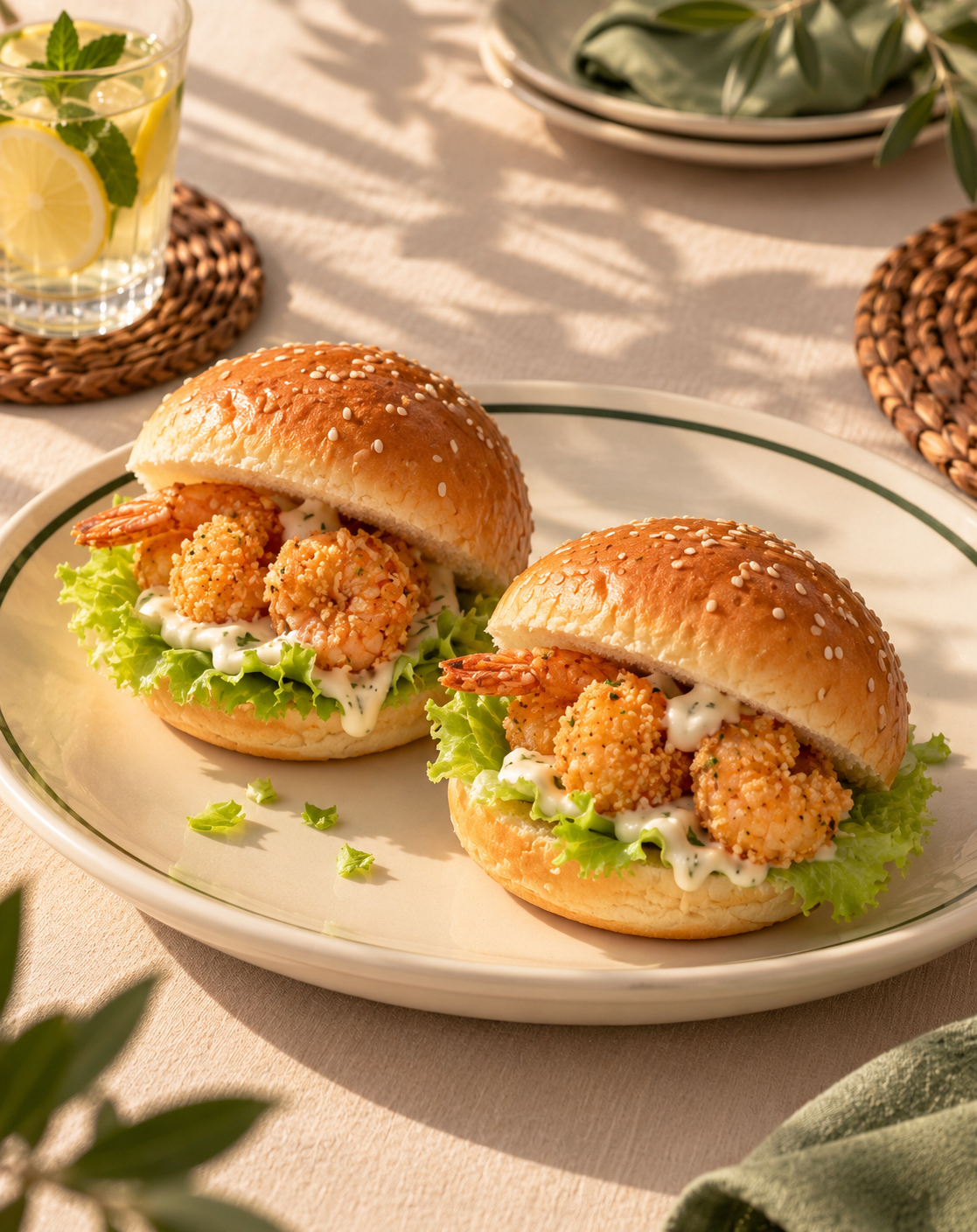 Fried Shrimp - Sandwich